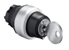 Napęd przełącznika 2 położeniowy 0-1 z kluczem wyjęcie klucza w pozycji 0 bez samopowrotu LPCS320