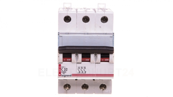Wyłącznik nadprądowy 3P C 32A 10kA AC S313 TX3 404225