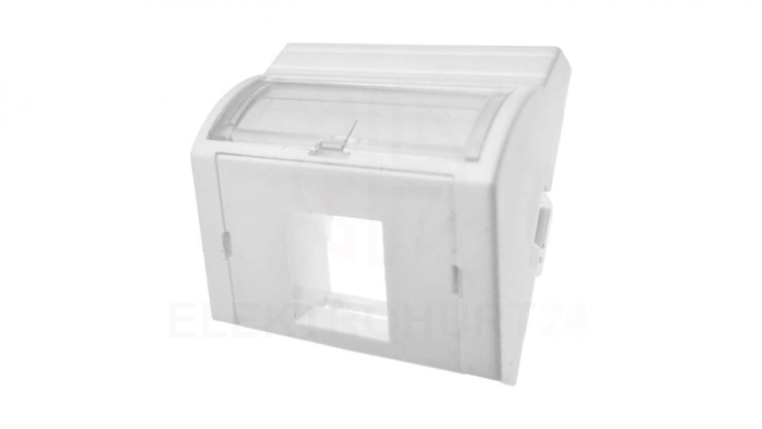 Adapter 45x45 1xRJ45 (wypukły kątowy) ALANTEC