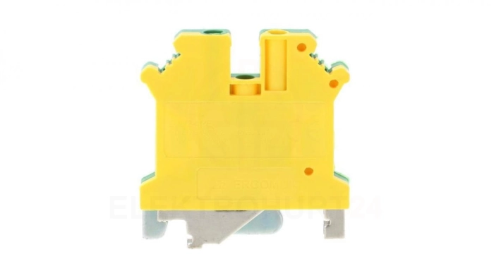 Złączka szynowa 1-torowa ZJU2-4PE 4mm2 żółto-zielona R34RR-07020000305