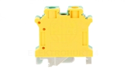 Złączka szynowa 1-torowa ZJU2-10PE żółto-zielona R34RR-07020000505