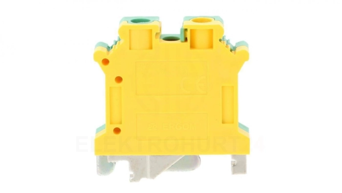 Złączka szynowa 1-torowa ZJU2-10PE żółto-zielona R34RR-07020000505