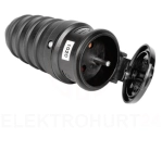 Gniazdo przenośne gumowe z/u 16A 250V IP44 D.3157