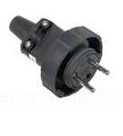Wtyczka gumowa z/u 16A 250V IP65 D.3148