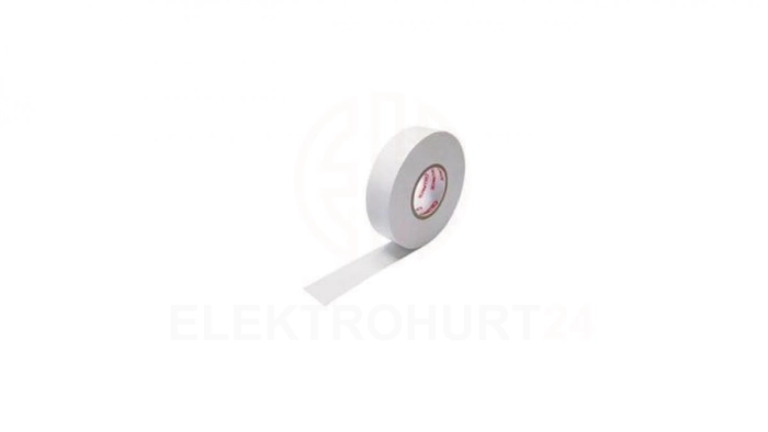Taśma izolacyjna 328 0.18-19-20 PVC biała 416775