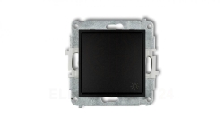ICON Mechanizm łącznika zwierny światło czarny mat 12IWP-5