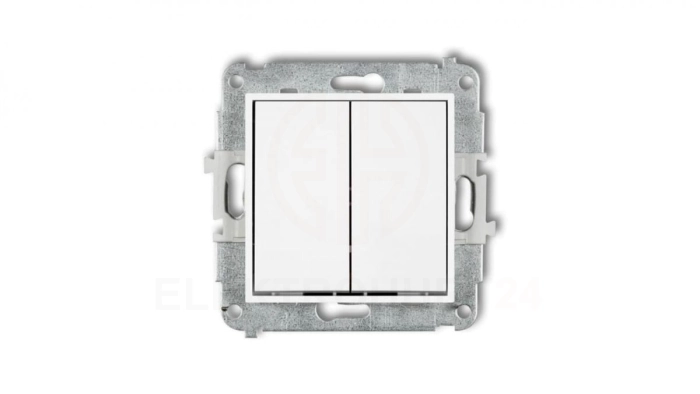 ICON Mechanizm łącznika świecznikowego biały IWP-2