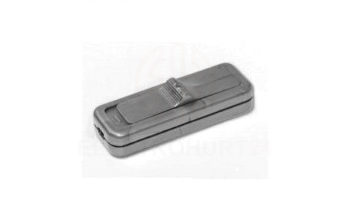 Wyłącznik suwakowy przelotowy lub końcowy 1-torowy 2,5A/250V srebrny WS-1P/SREBRNY