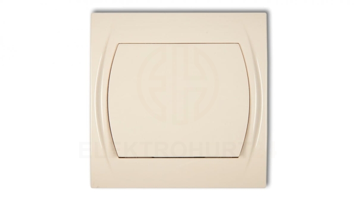 LOGO Łącznik jednobiegunowy beżowy 1LWP-1