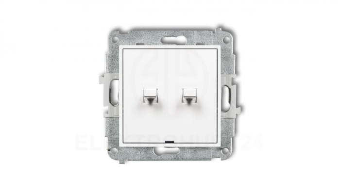 MINI Łącznik świecznikowy w stylu amerykańskim biały MWPUS-2