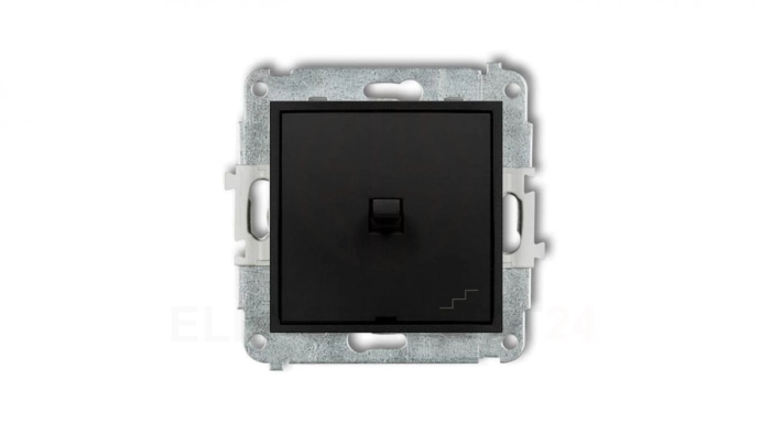 MINI Łącznik schodowy w stylu amerykańskim czarny mat 12MWPUS-3