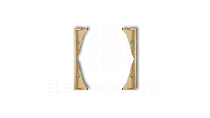 MINI Ramka pośrednia do gniazd podwójnych złota 29MRP-2