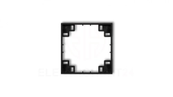 MINI Ramka pośrednia czarny mat 12MRP-1