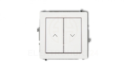 Mechanizm łącznika zwiernego żaluzjowego z podtrzymaniem DWP-88