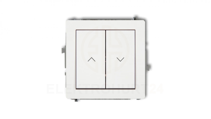 Mechanizm łącznika zwiernego żaluzjowego z podtrzymaniem DWP-88