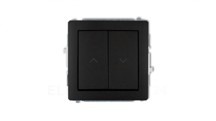 Mechanizm łącznika zwiernego żaluzjowego z podtrzymaniem 12DWP-88