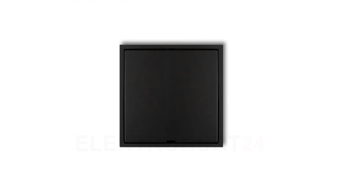 Ramka pośrednia z zaślepką czarny mat 12MRPZ ZA-MI-02-22-12-ND-ND