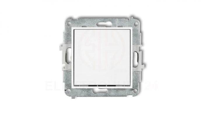 MINI Mechanizm łącznika jednobiegunowego biały mat 25MWP-1