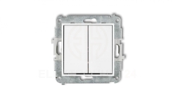 MINI Mechanizm łącznika świecznikowego biały mat 25MWP-2