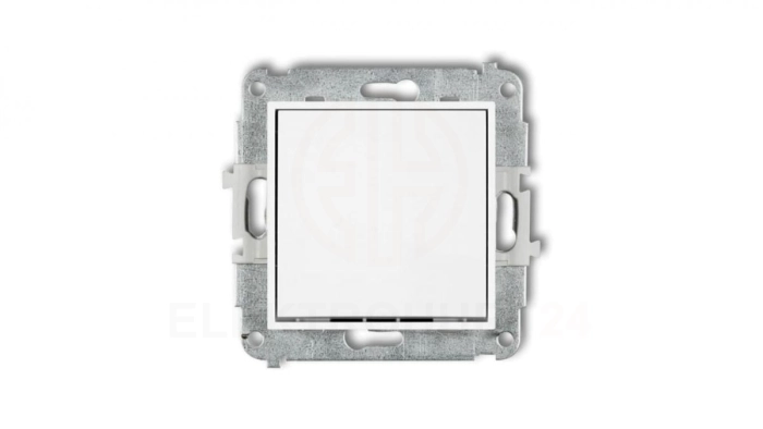 ICON Mechanizm łącznika jednobiegunowego biały mat 25IWP-1