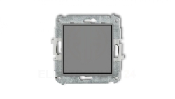 ICON Mechanizm łącznika jednobiegunowego szary mat 27IWP-1