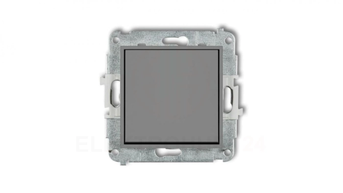 ICON Mechanizm łącznika jednobiegunowego szary mat 27IWP-1