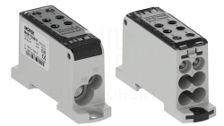 Blok dystrybucyjny - rozdzielczy OJL135A czarny AL/CU we:1x2,5-35mm2 /1x2,5-10mm2 wy: 4x2,5-16mm2/2x2,5-10mm2 1000V MAB1135S10