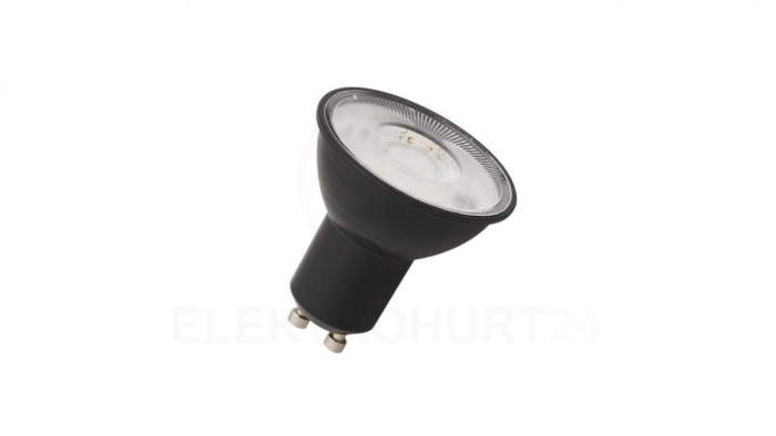 Żarówka LED GU10 VALUE PAR16 80 120st 6,9W 540lm 2700K 827 230V BK czarny 4058075766600