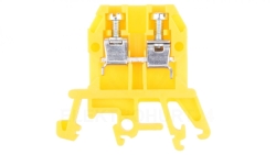 Złączka szynowa 2-przewodowa 4 mm2 żółty ZUG-G4 A11-0101