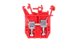 Złączka szynowa 2-przewodowa 10 mm2 czerwony ZUG-G10 A11-0207