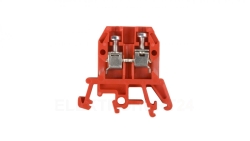 Złączka szynowa 2-przewodowa 4 mm2 czerwony ZUG-G4 A11-0107