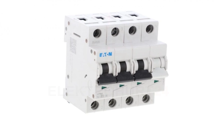 Wyłącznik nadprądowy 3P+N B 3A 15kA AC FAZ-B3/3N 278939