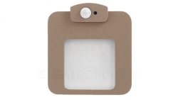 Oprawa schodowa LED Moza pt 230V AC regulowany czujnik ZLO biała neutralna LED10122647