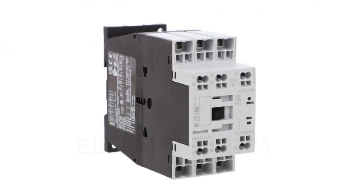 Stycznik mocy DILM25-11(24V50/60HZ)-PI 3P 380 V 400 V 11 kW 1Z+1R 24 V AC Push-In 199286