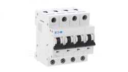 Wyłącznik nadprądowy 4P D 0,5A 15kA AC FAZ-D0,5/4 279068