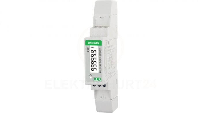 Wskaźnik LCD jednofazowy 45A podświetlany wyświetlacz SDM120DB