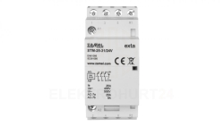 Stycznik modułowy instalacyjny 25A 3Z+1R 24V AC/DC typ: STM-25-31/24V EXT10000293