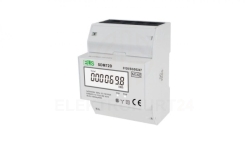 Licznik energii elektrycznej wskaźnik LCD 3-fazowy 100A 4-modułowy SDM72D