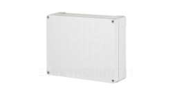 INDUSTRIAL Puszka hermetyczna n/t 280x220x127mm IP65 szara 2722-00