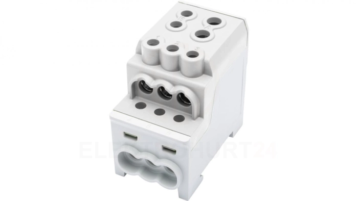 Blok rozdzielczy - dystrybucyjny Al/Cu SDB 200 (80030) SIMBLOCK szary 81602002