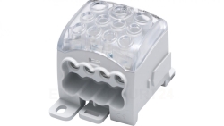 Blok rozdzielczy - uniwersalny Al/Cu SUB 270 (82070) SIMBLOCK szary 81655002