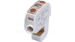 Zacisk izolowany szynowy SBB 16 (86105) SIMBLOCK brązowy 81550015