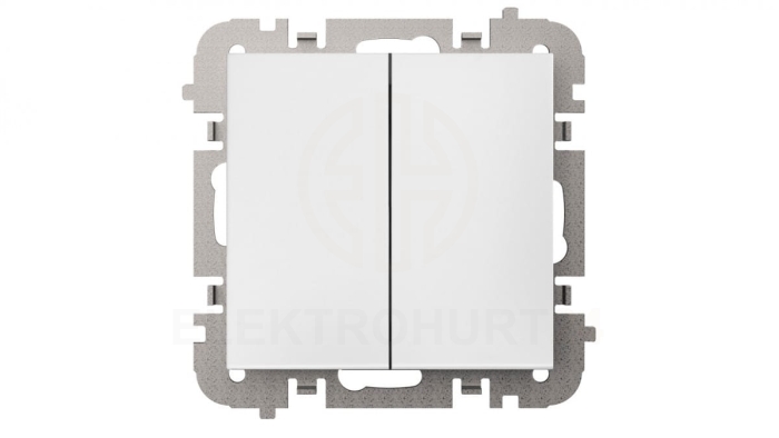 Vestra Łącznik świecznikowy bez ramki podtynkowy IP20 biały 3811-10