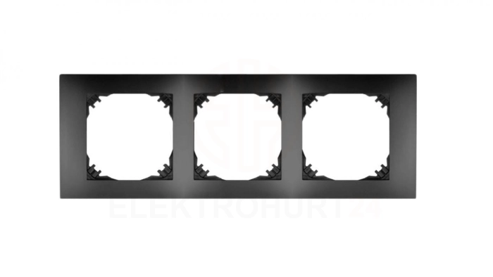 Vestra Ramka potrójna IP20 czarny 3873-09