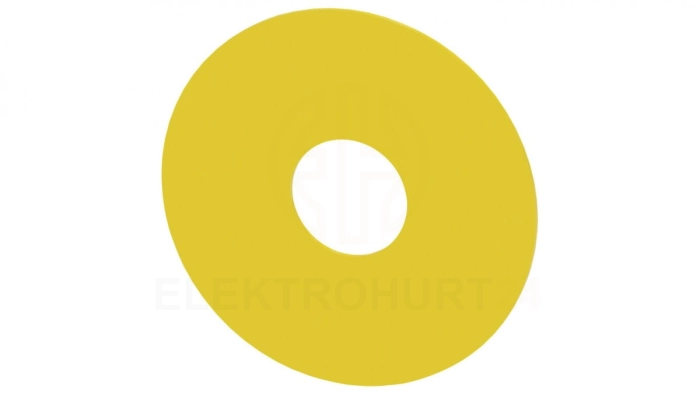 Etykieta żółta samoprzylepna 75mm do otworów 22mm bez inskrypcji SIRIUS ACT 3SU1900-0BC31-0AA0