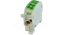 Blok rozdzielczy 1-potencjałowy łączony SCB 25-Cu (80110) SIMBLOCK 4x2,5-25mm2 zielony 81503005