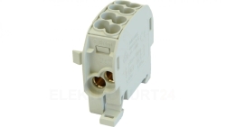 Blok rozdzielczy-odgałęźny SCB 25-Cu (80110) SIMBLOCK szary 81503002