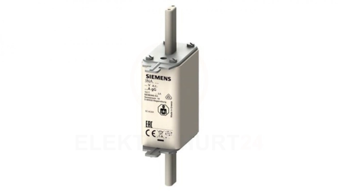 Wkładka topikowa NH1 125A gG 500V wersja standard zaczepy nieizolowane 3NA3132