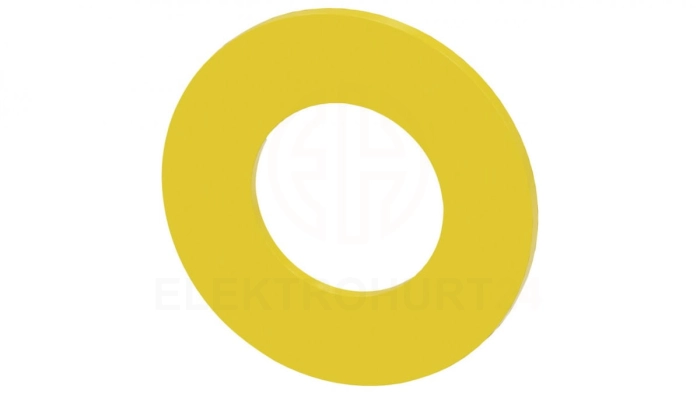 Etykieta podkładkowa żółta 45mm do otworu 22mm grubość 2mm bez inskrypcji SIRIUS ACT 3SU1900-0BA31-0AA0