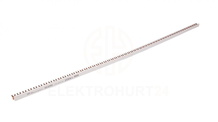 Szyna prądowa łączeniowa - widełkowa 1-fazowa 63A 57 modułów 10 mm 81991106